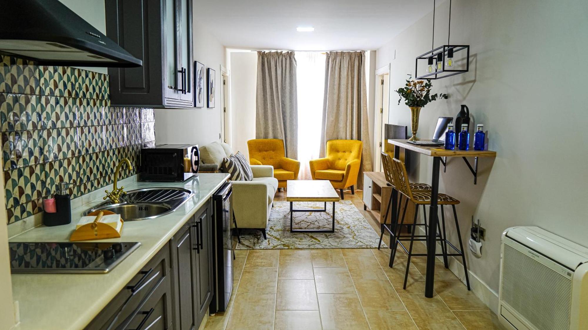 Apartamentos Puente Romano Suites Mérida Exterior foto